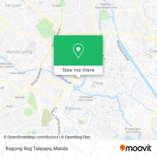 Bagong Ilog Talipapa map
