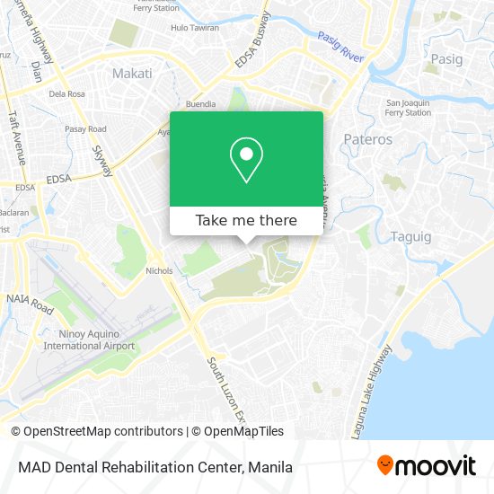 MAD Dental Rehabilitation Center map