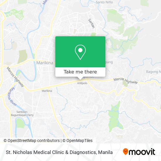 St. Nicholas Medical Clinic & Diagnostics map
