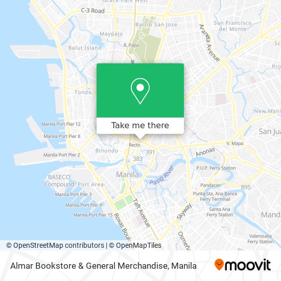 Almar Bookstore & General Merchandise map