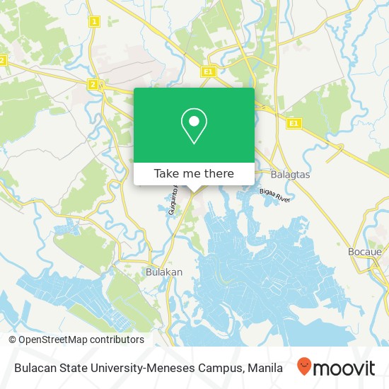 Bulacan State University-Meneses Campus map