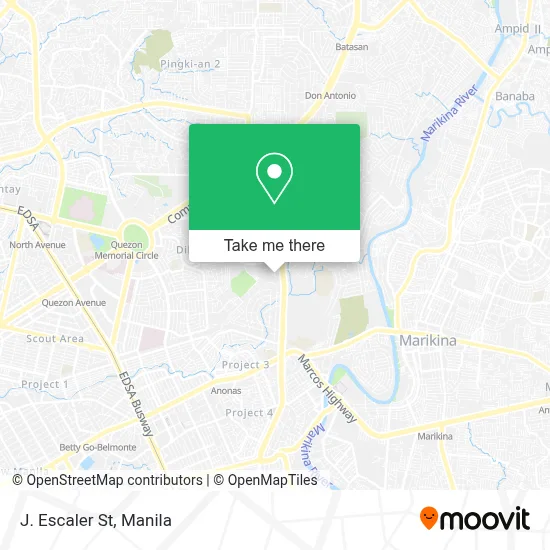 J. Escaler St map