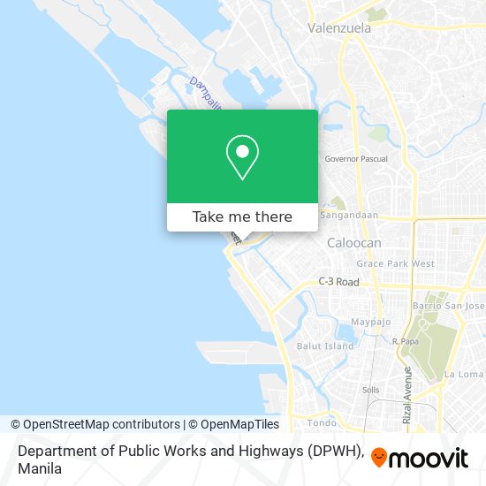 Department of Public Works and Highways (DPWH) map