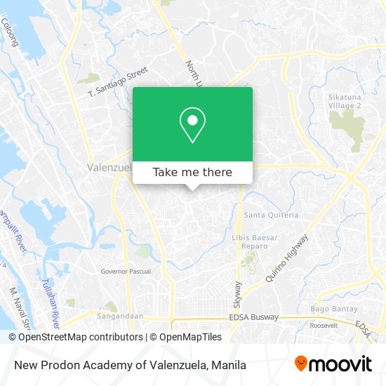 New Prodon Academy of Valenzuela map