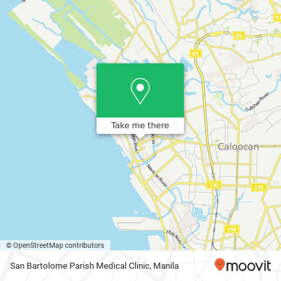 San Bartolome Parish Medical Clinic map