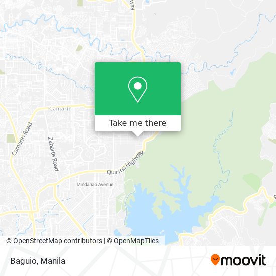 Baguio map