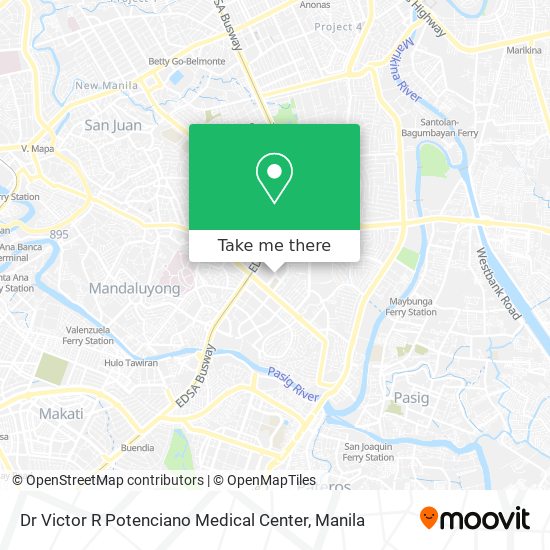 Dr Victor R Potenciano Medical Center map