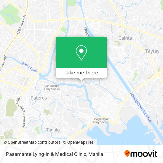 Pasamante Lying-in & Medical Clinic map