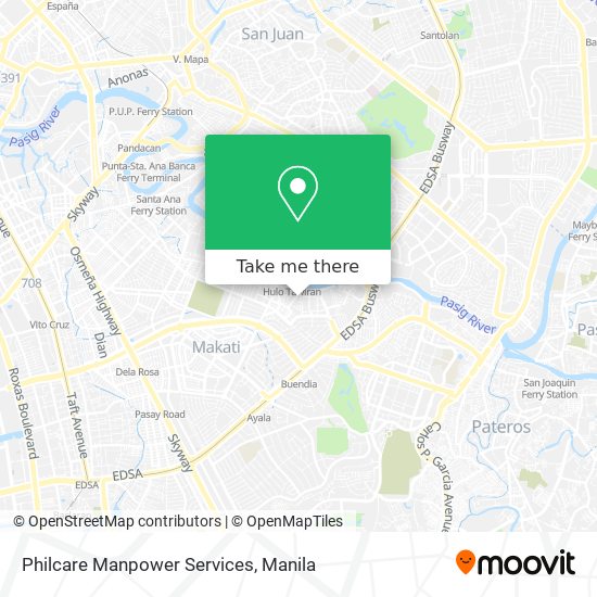 Philcare Manpower Services map