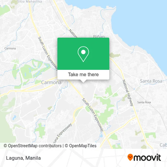 Laguna map