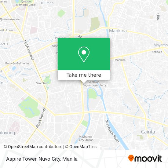 Aspire Tower, Nuvo.City map
