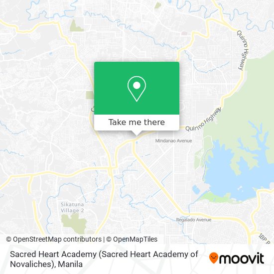 Sacred Heart Academy (Sacred Heart Academy of Novaliches) map