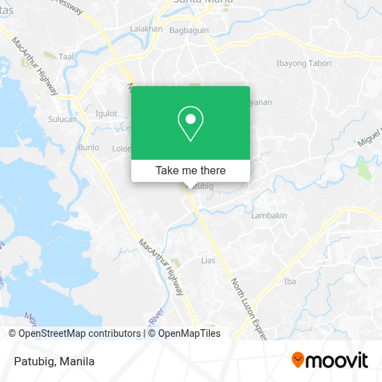 Patubig map