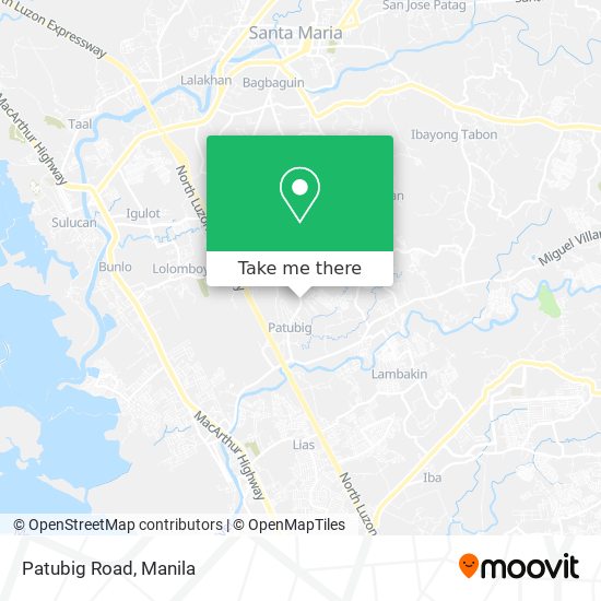 Patubig Road map