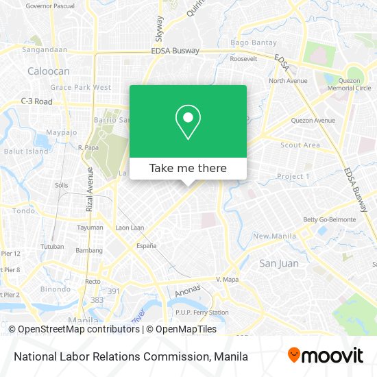National Labor Relations Commission map