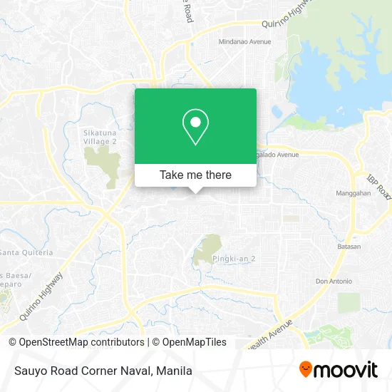 Sauyo Road Corner Naval map