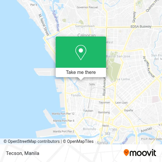 Tecson map