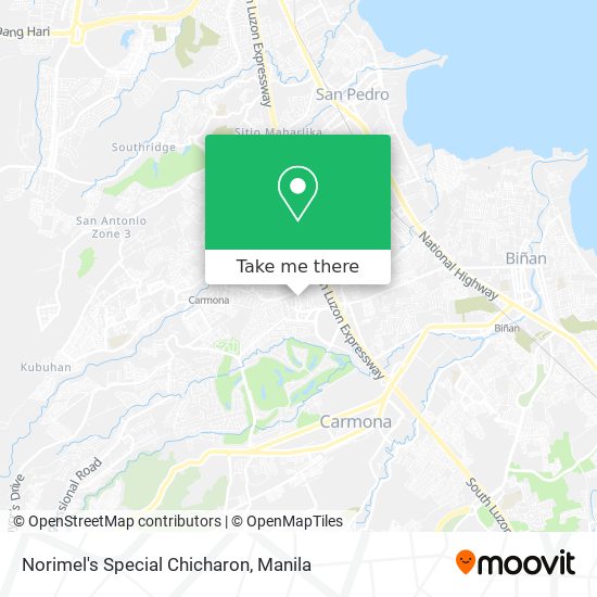 Norimel's Special Chicharon map