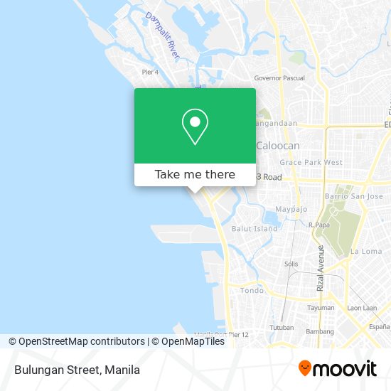 Bulungan Street map