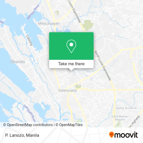 P. Lanozo map