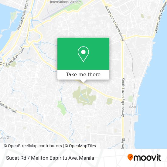 Sucat Rd / Meliton Espiritu Ave map