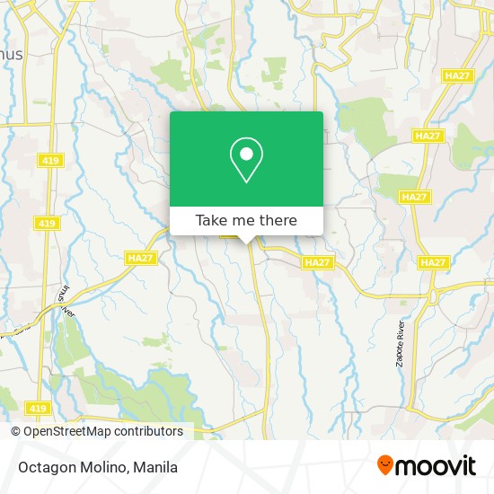 Octagon Molino map