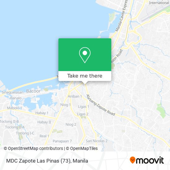 MDC Zapote Las Pinas (73) map