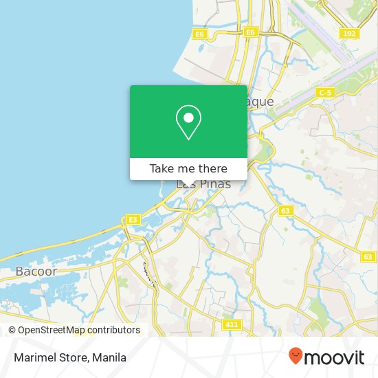 Marimel Store map