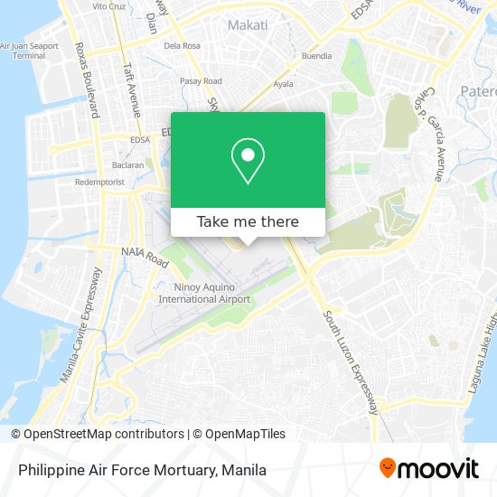 Philippine Air Force Mortuary map