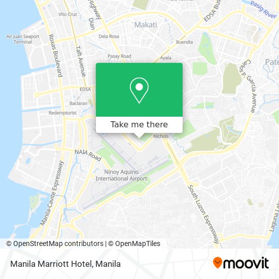 Manila Marriott Hotel map