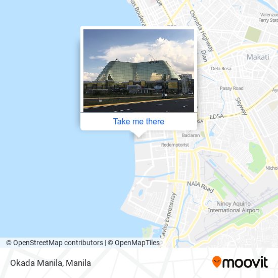 Okada Manila map
