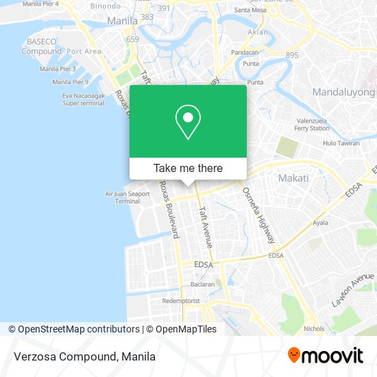 Verzosa Compound map