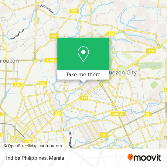 Indiba Philippines map