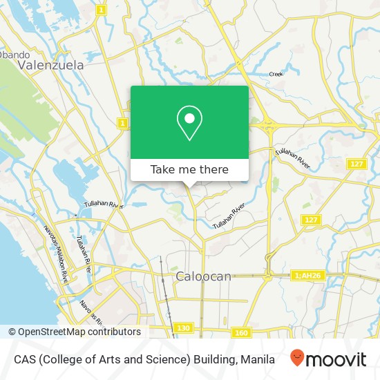 CAS (College of Arts and Science) Building map