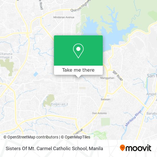 Sisters Of Mt. Carmel Catholic School map