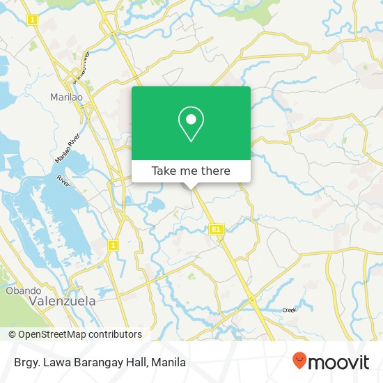 Brgy. Lawa Barangay Hall map