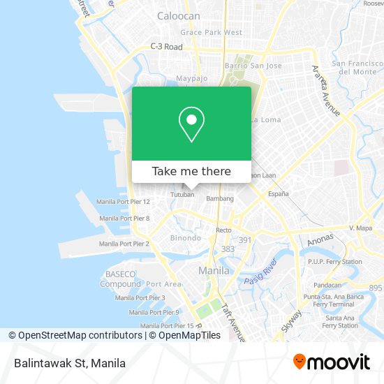 Balintawak St map