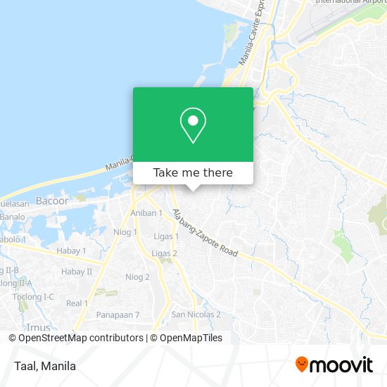 Taal map