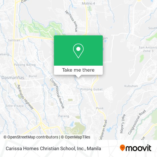 Carissa Homes Christian School, Inc. map