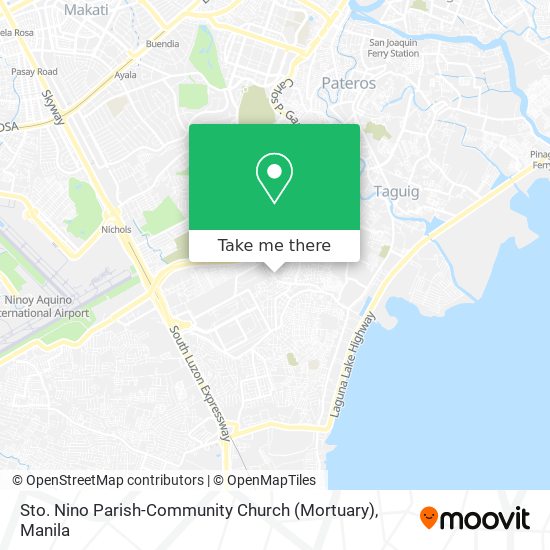 Sto. Nino Parish-Community Church (Mortuary) map