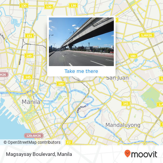 Magsaysay Boulevard map