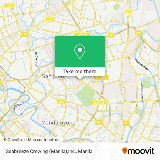 Seabreeze Crewing (Manila),Inc. map