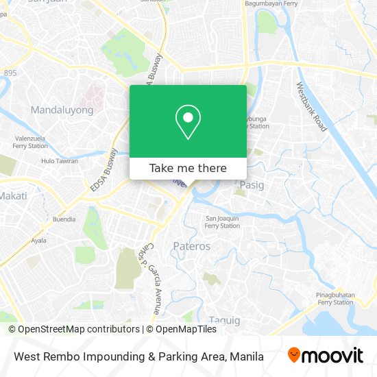 West Rembo Impounding & Parking Area map