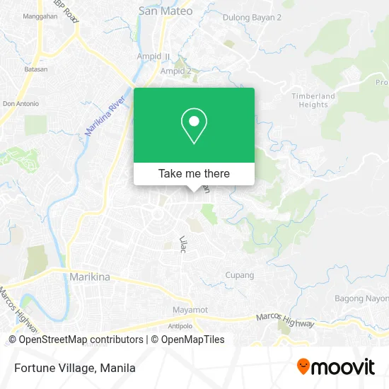 Fortune Village map