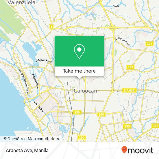 Araneta Ave map