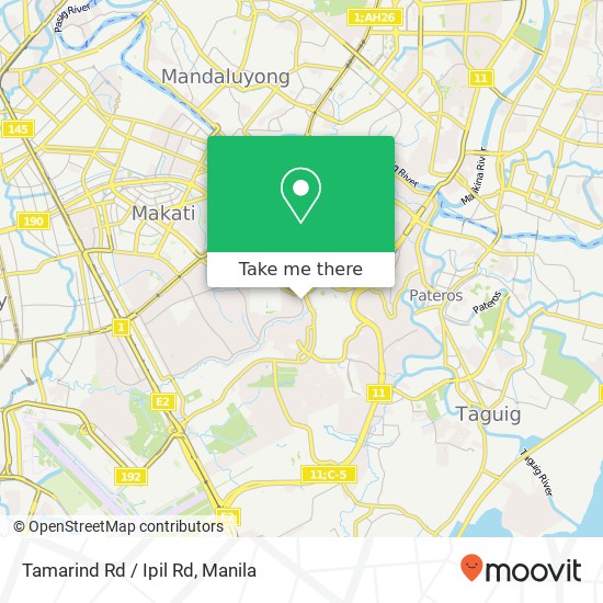 Tamarind Rd / Ipil Rd map