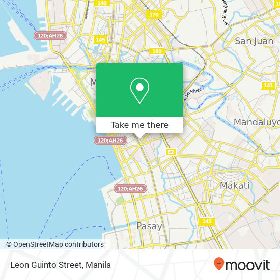 Leon Guinto Street map