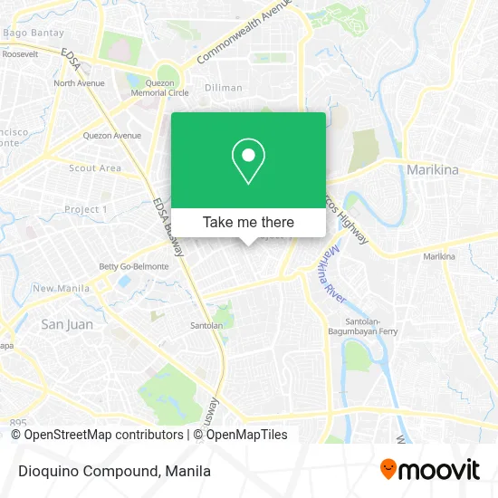 Dioquino Compound map