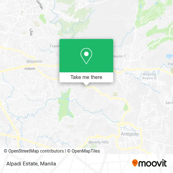 Alpadi Estate map