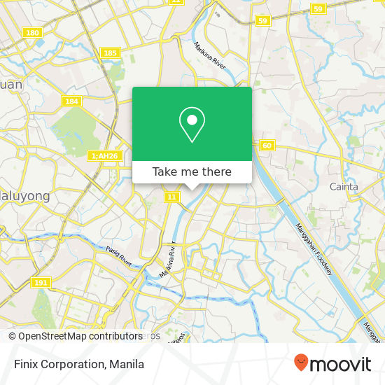 Finix Corporation map